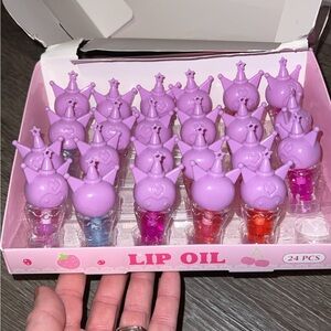 🚨RESELLERS BUNDLE Sanrio Kuromi Vitamin E Fruit Lip Oil Set of 24